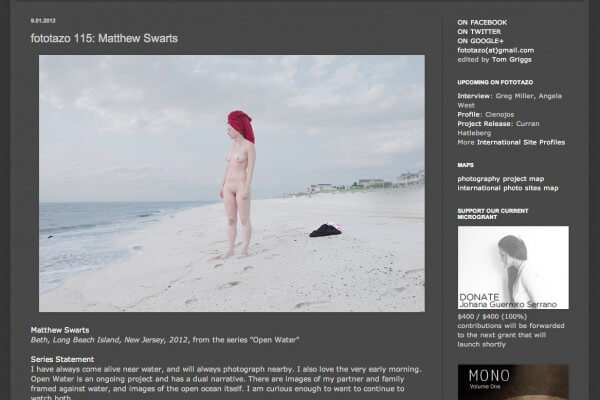 Matthew Swarts + Fototazo
