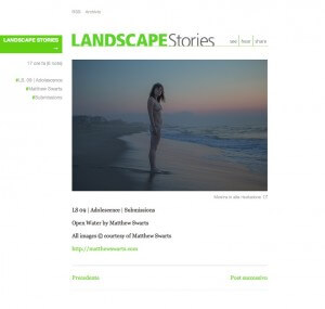 MATTHEW SWARTS MATTHEW SWARTS + LANDSCAPE STORIES MATTHEW SWARTS LANDSCAPE STORIES