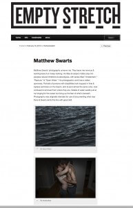 MATTHEW SWARTS MATTHEW SWARTS + EMPTY STRETCH MATTHEW SWARTS EMPTY STRETCH