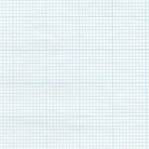 MATTHEW SWARTS A SHEET OF WHITE GRAPH PAPER WITH EVENLY SPACED LIGHT BLUE GRID LINES FORMING SMALL SQUARES, TYPICALLY USED FOR MATH, SCIENCE, OR TECHNICAL DRAWINGS.