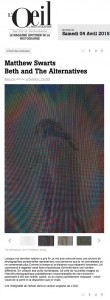 MATTHEW SWARTS MATTHEW SWARTS + L’OEIL DE LA PHOTOGRAPHIE MATTHEW SWARTS LOEIL DE LA PHOTOGRAPHIE