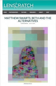 MATTHEW SWARTS MATTHEW SWARTS + LENSCRATCH MATTHEWSWARTSLENSCRATCH2015