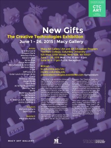 MATTHEW SWARTS MATTHEW SWARTS + NEW GIFTS @ COLUMBIA UNIVERSITY MATTHEWSWARTSNEWGIFTSPOSTER