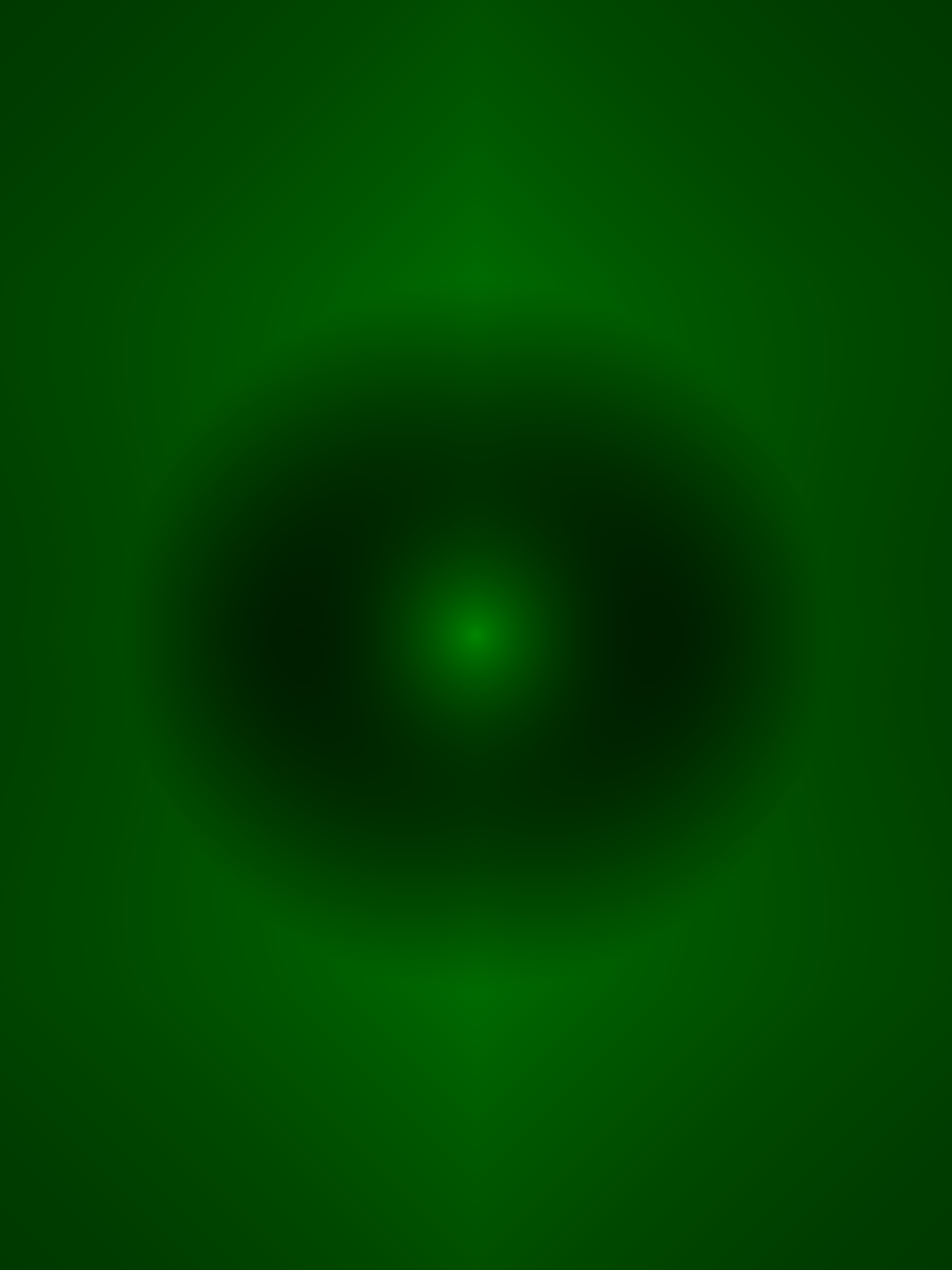 MATTHEW SWARTS A soft, green abstract image by MATTHEW SWARTS featuring a dark oval shape at the center, with gradients radiating outward and a glowing effect at the core, creating a sense of depth and illumination in this striking visual.