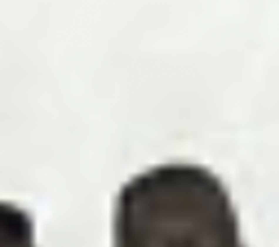 MATTHEW SWARTS A blurry, close-up image showing the top part of a person's head against a plain, light background, embodying the abstract essence often explored in fine art photography. The image lacks clear details and is out of focus.