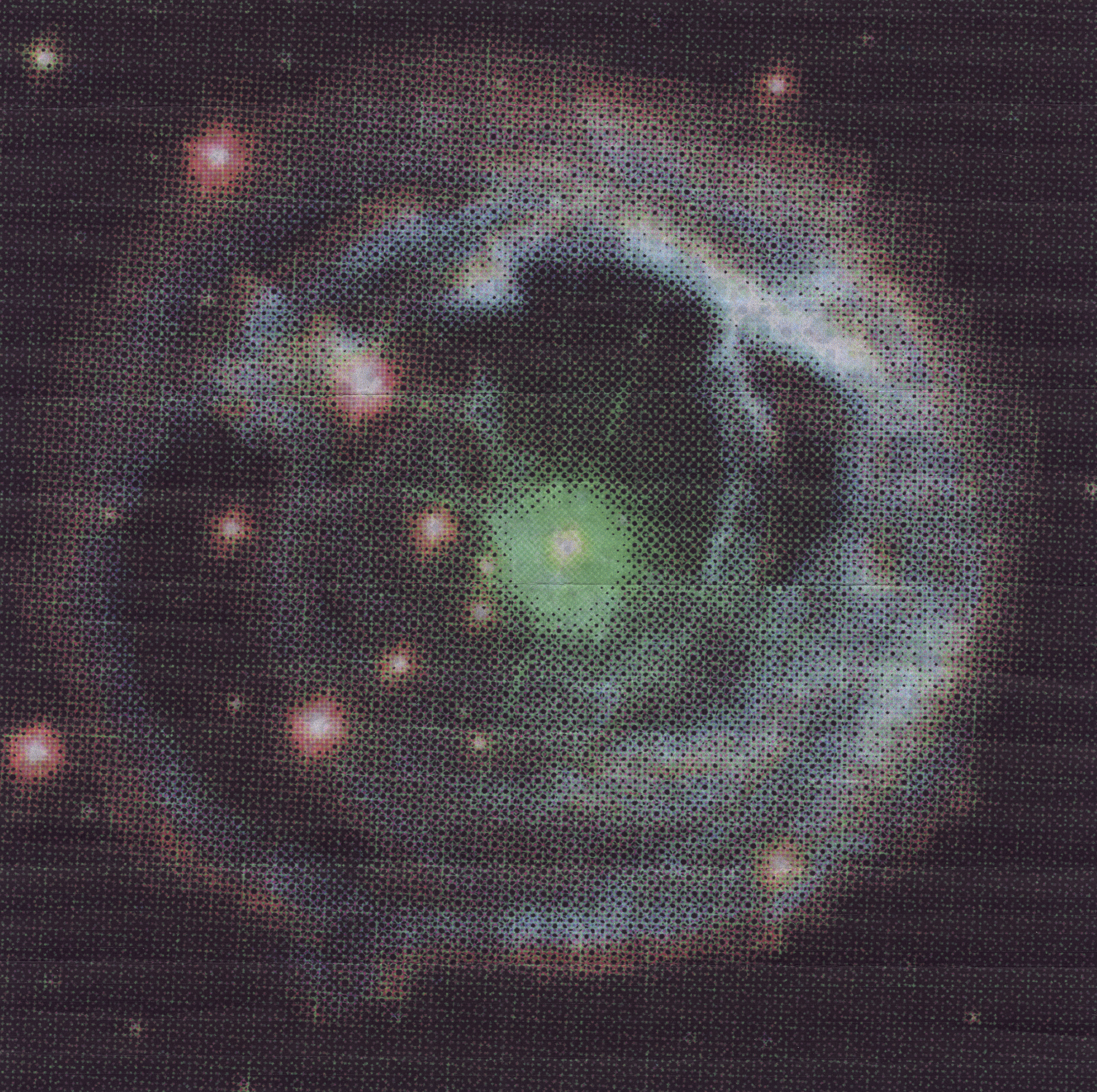 Untitled (NASA and Somerville, Massachusetts), 2004. (40x40" inkjet)