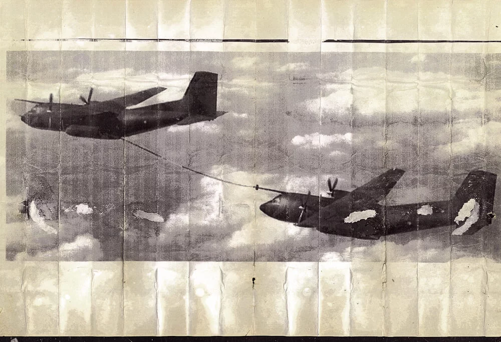 MATTHEW SWARTS UNTITLED (2004) planes refueling3