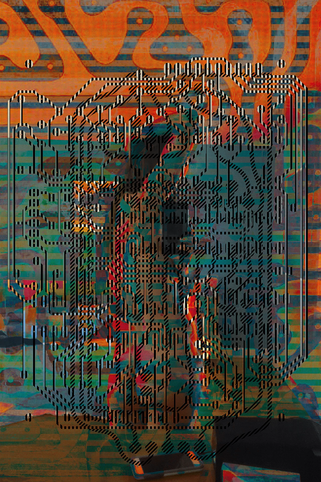 MATTHEW SWARTS C2016circuitsselfportraith